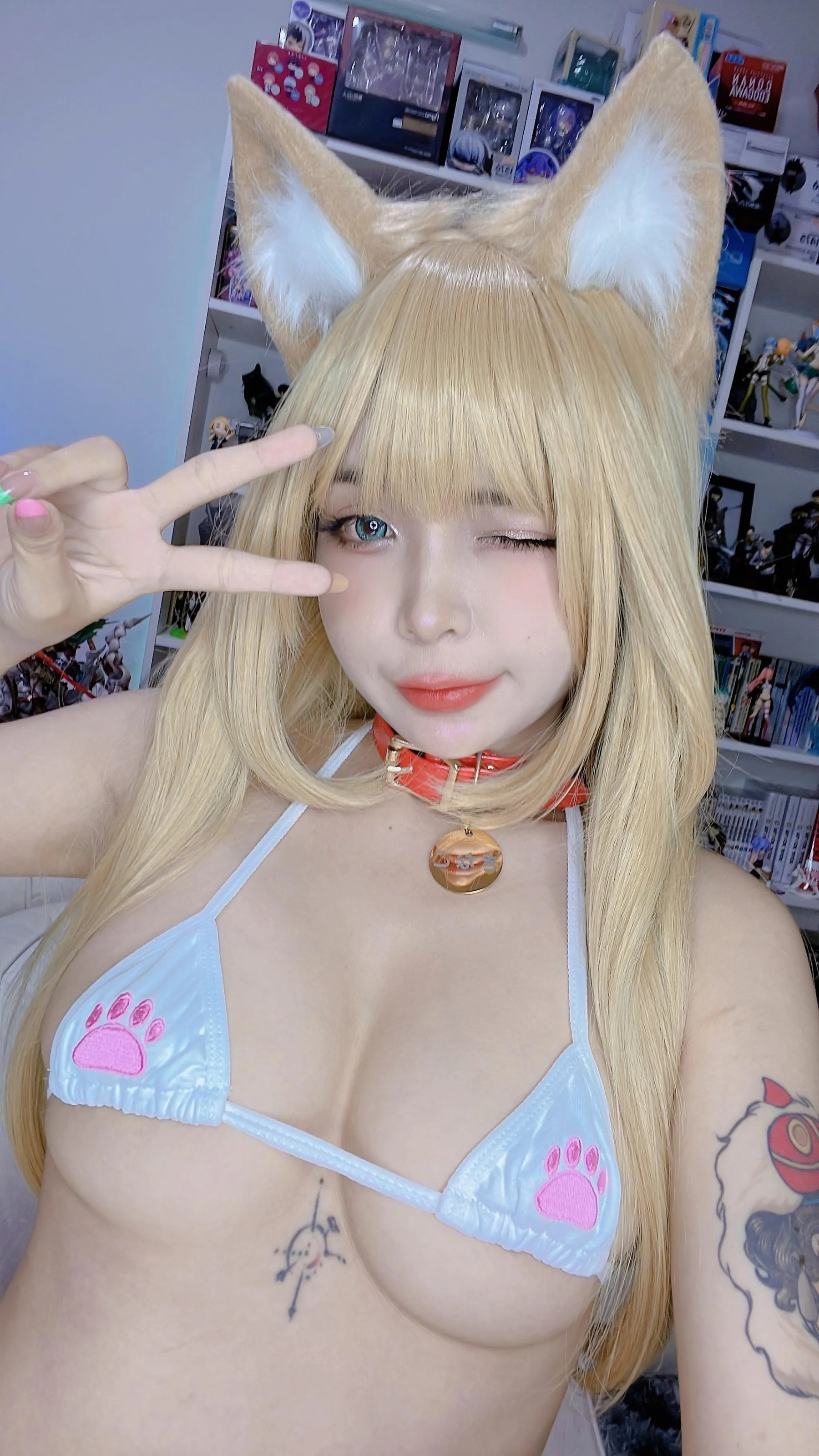 UmekoJ – NO.048 Kinako Neko [COMPLETE SET]-Kinako Selfies [64P]插图1